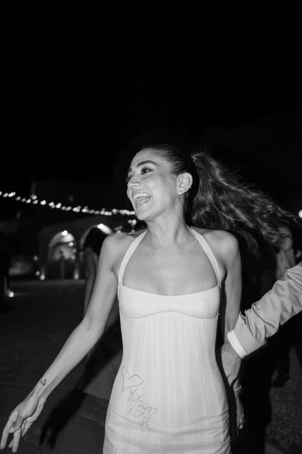 Masseria San Paolo Grande Wedding: Yasemin & Omer's Ostuni Celebration 67 Guests enjoying the reception at Masseria San Paolo Grande