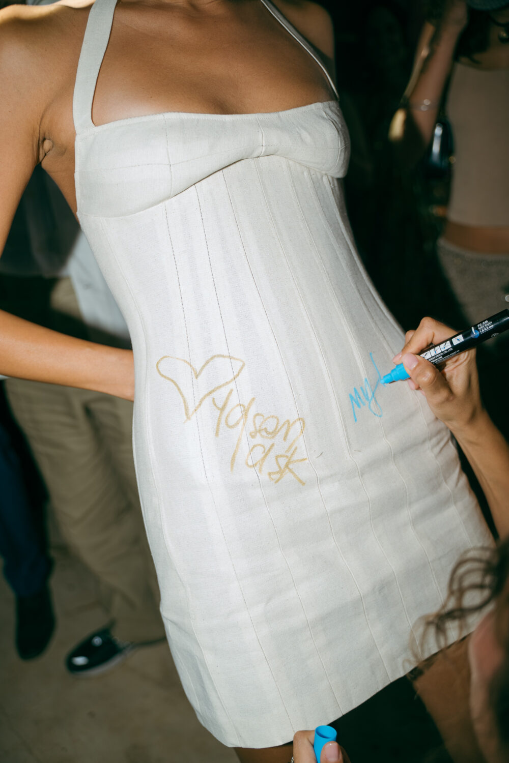 Masseria San Paolo Grande Wedding: Yasemin & Omer's Ostuni Celebration 65 Wedding party detail late in the celebration at Masseria San Paolo Grande