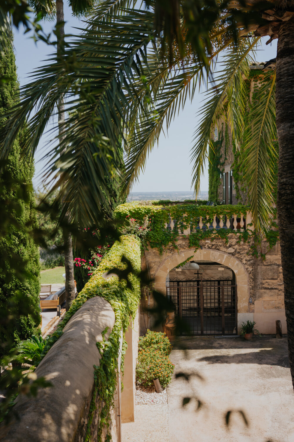 Jewish Wedding at Finca Son Mir, Mallorca 11 Finca Son Mir estate grounds set up for a Mallorca wedding